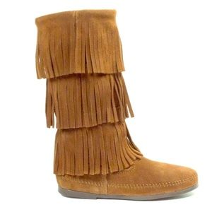 [ Minnetonka ] Fringe Boots